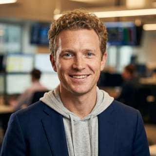 Ryan Brooks, identificado como Analista Principal de Trading na Tucano Rendília, em imagem de perfil